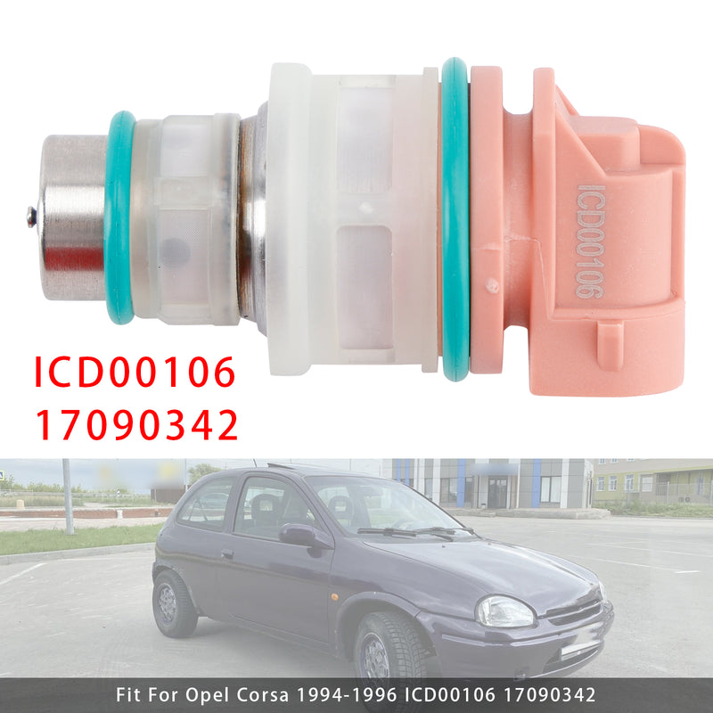 Opel Corsa 1994-1996 ICD00106 17090342 1PCS Fuel Injector