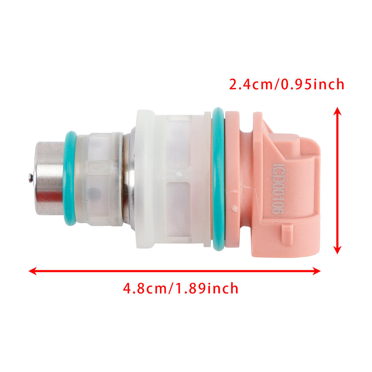 Opel Corsa 1994-1996 ICD00106 17090342 1PCS Fuel Injector