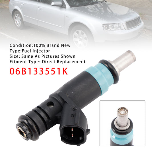 Audi VW A4 B6 B7 A6 C5 Passat B5 3B 1.6 2.0 06B133551K 1PCS Fuel Injector