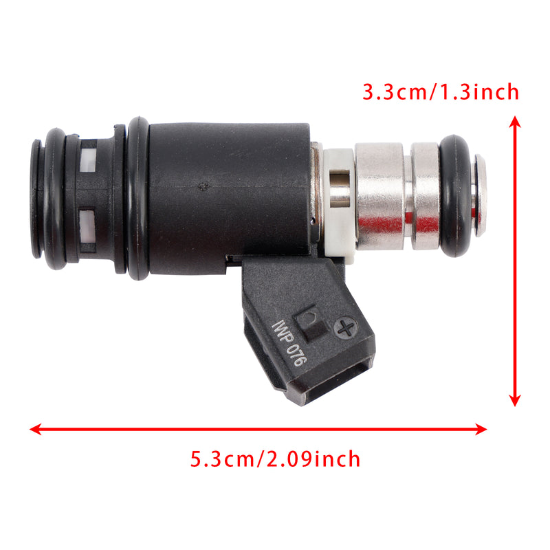 VW Golf III Corrado Passat B4 VR6 IWP076 021906031B 1PCS Fuel Injector