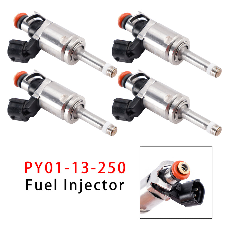 Mazda 3 6 CX-5 CX-9 2014-2025 2.5L PY01-13-250 4PCS Fuel Injector