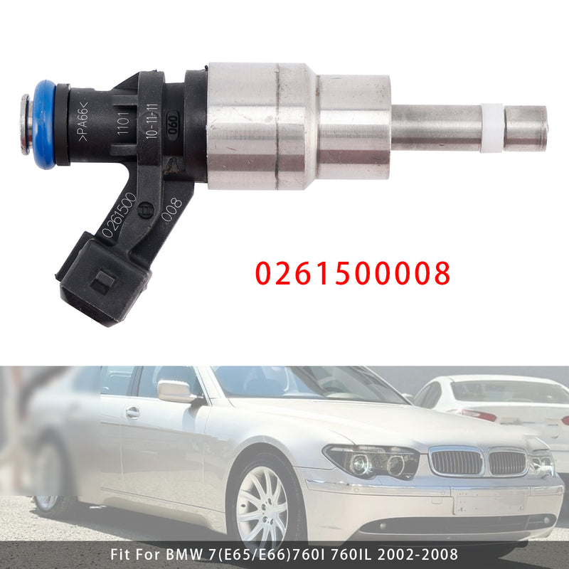 BMW 760I 760IL 2002-2008 Rolls-Royce Phantom 0261500008 1PCS Fuel Injector