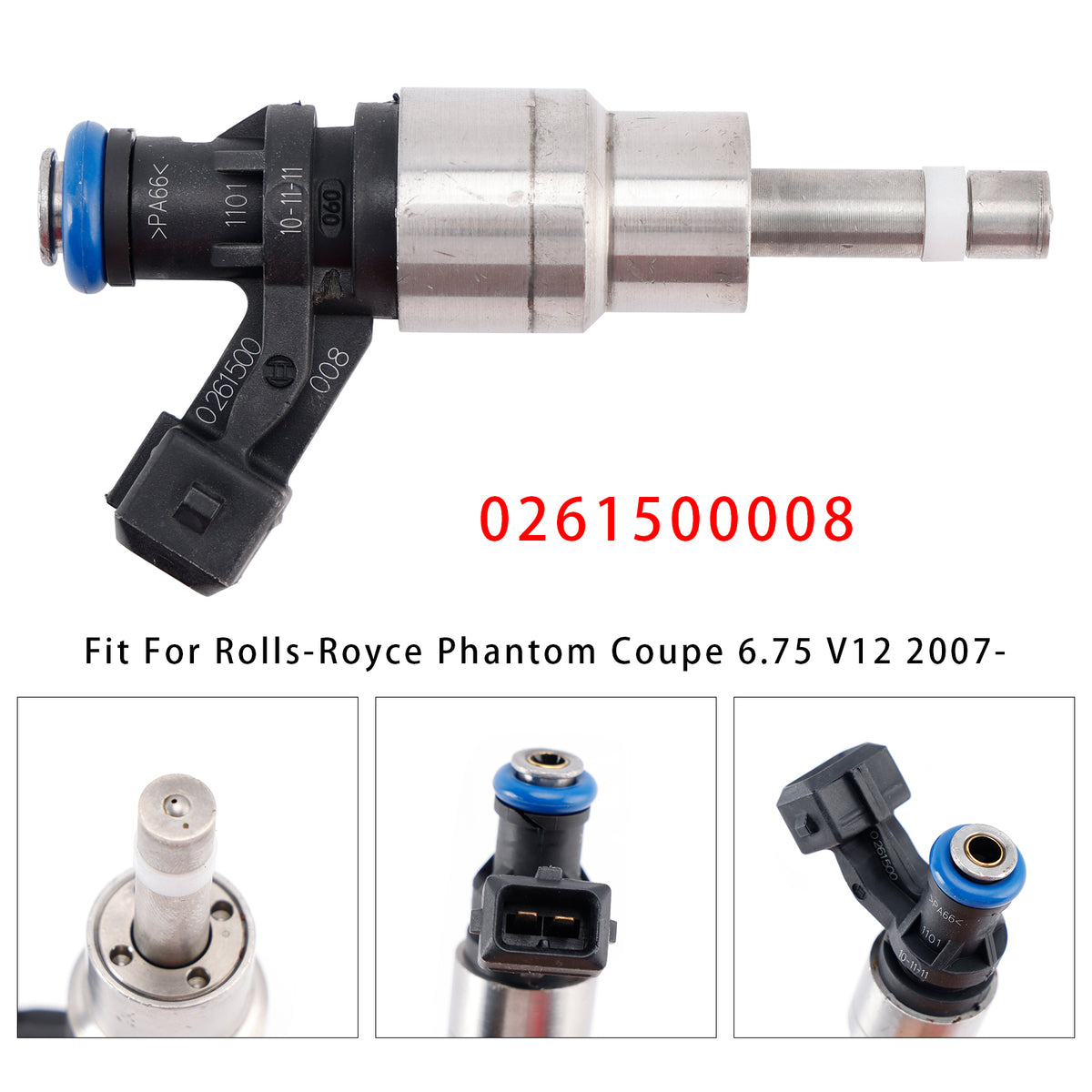 BMW 760I 760IL 2002-2008 Rolls-Royce Phantom 0261500008 1PCS Fuel Injector