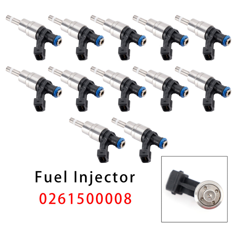 BMW 760I 760IL 2002-2008 Rolls-Royce Phantom 0261500008 12Pcs Fuel Injector