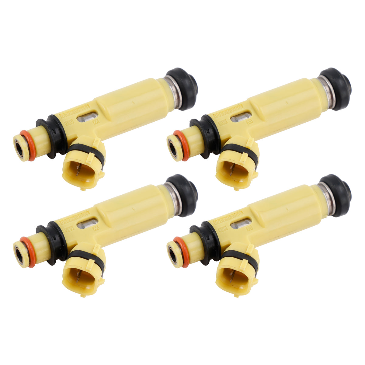 MAZDA MX-5 Miata RX-8 RX-7 1.3 1.8L 2.0L 195500-4450 4PCS Fuel Injector