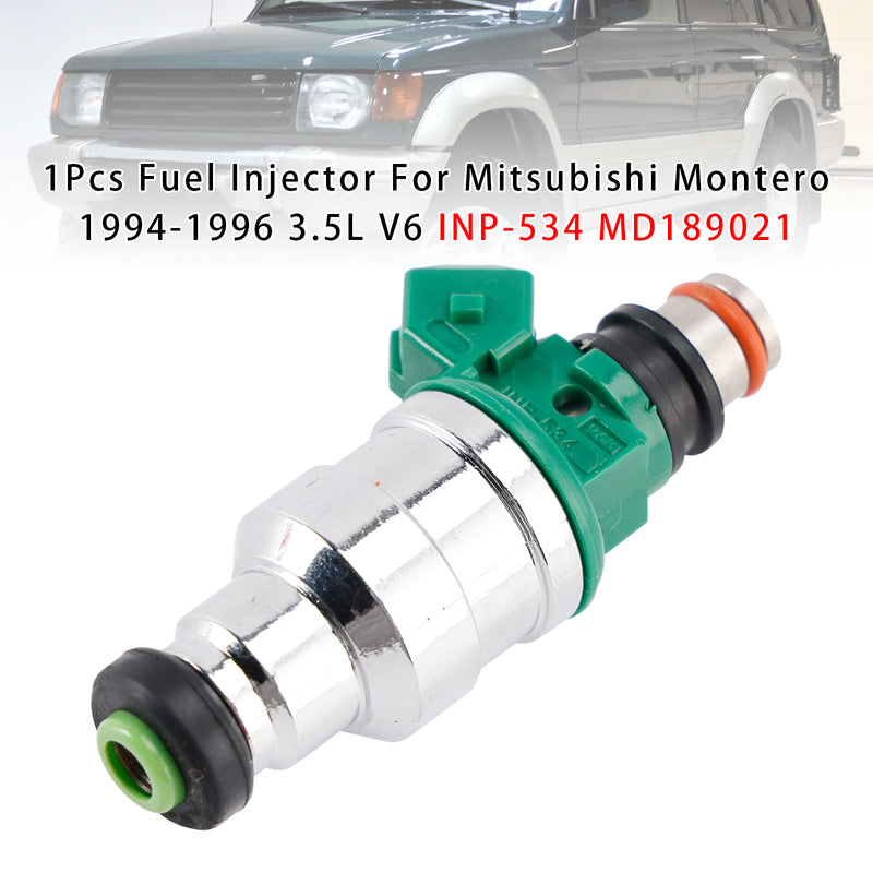 Mitsubishi Montero 1994-1996 3.5L V6 INP-534 MD189021 1PCS Fuel Injector