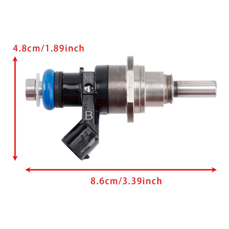 Mazda Speed 3 6 CX-7 Turbo 2.3L 2006-2013 L3K9-13-250A 4PCS Fuel Injector