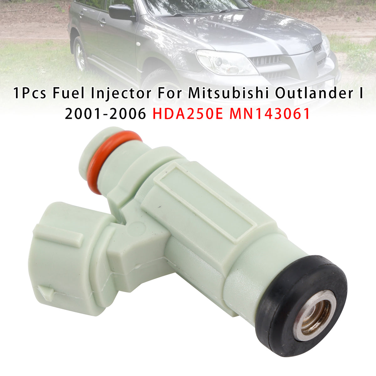 Mitsubishi Outlander I 2001-2006 HDA250E MN143061 1PCS Fuel Injector