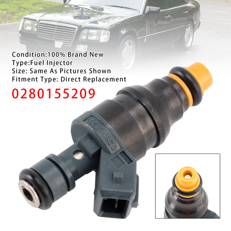 Mercedes-Benz 300E/SE/TE/CE E320 C280 C36 0280155209 1PCS Fuel Injector
