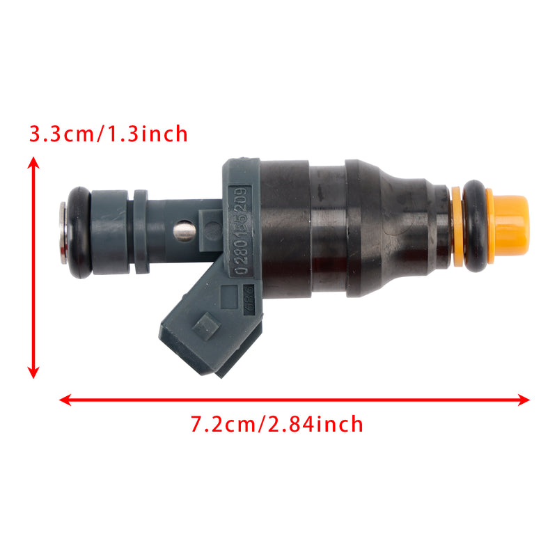 Mercedes-Benz 300E/SE/TE/CE E320 C280 C36 0280155209 6PCS Fuel Injector
