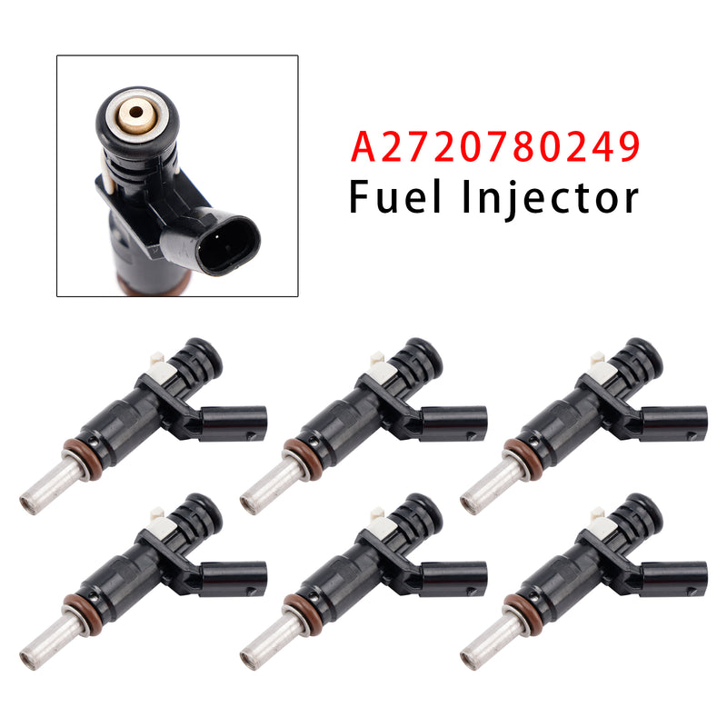 Mercedes-Benz E350 R350 S400 C280 C300 3.5L A2720780249 6PCS Fuel Injector