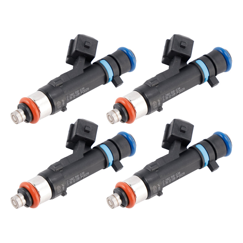 Dacia Sandero Dokker Logan Renault Kangoo 0280158034 4PCS Fuel Injector