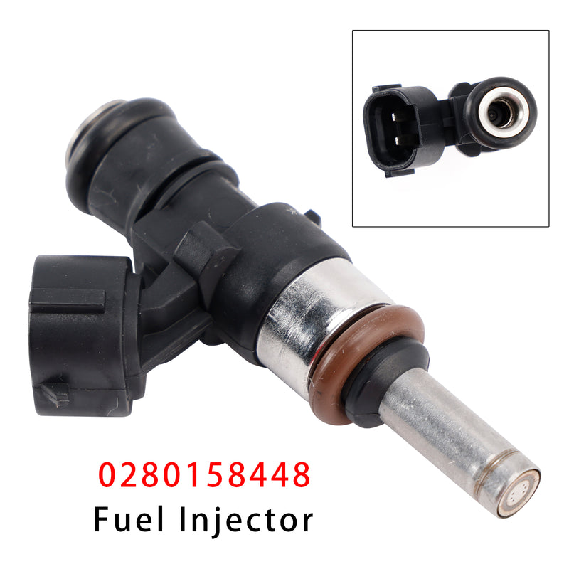 VW Golf Audi A3 A4 Q3 Q5 Tiguan Octavia 0280158448 1PCS Fuel Injector