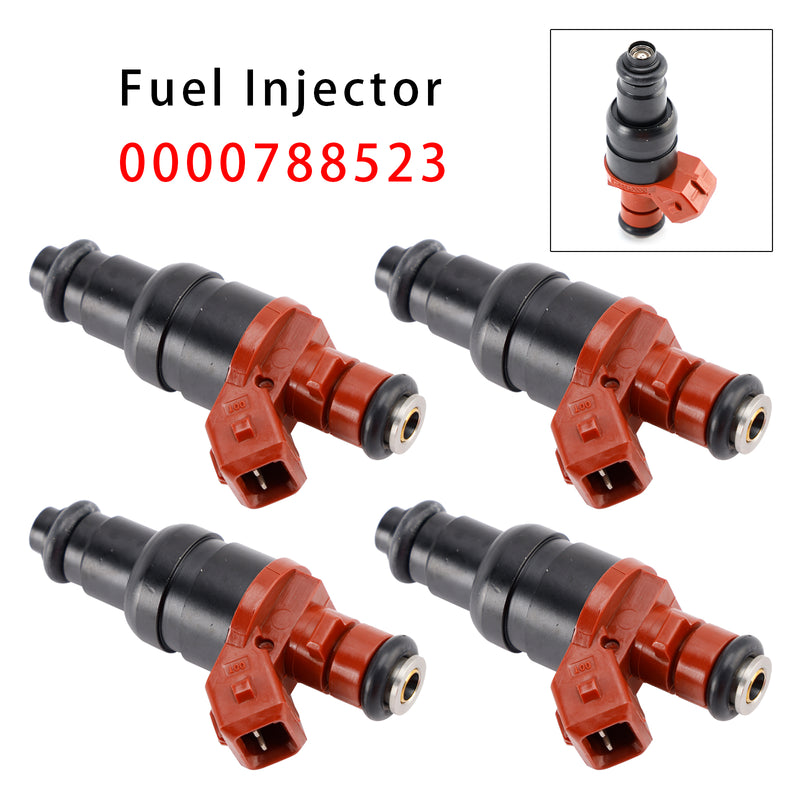 Mercedes-Benz W210 S210 W202 W124 C208 C230 0000788523 4PCS Fuel Injector