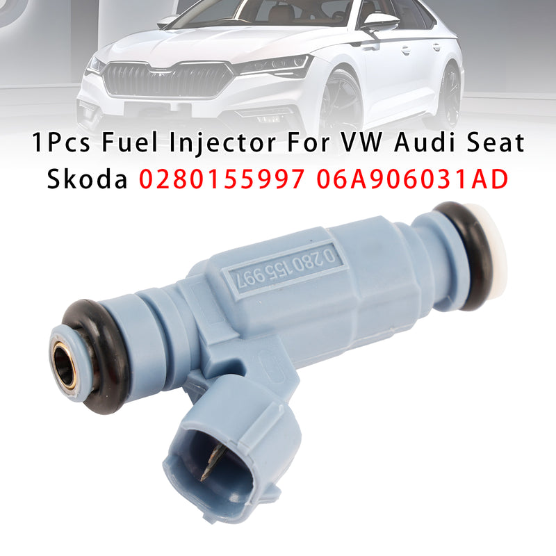 VW Audi Seat Skoda 0280155997 06A906031AD 1PCS Fuel Injector