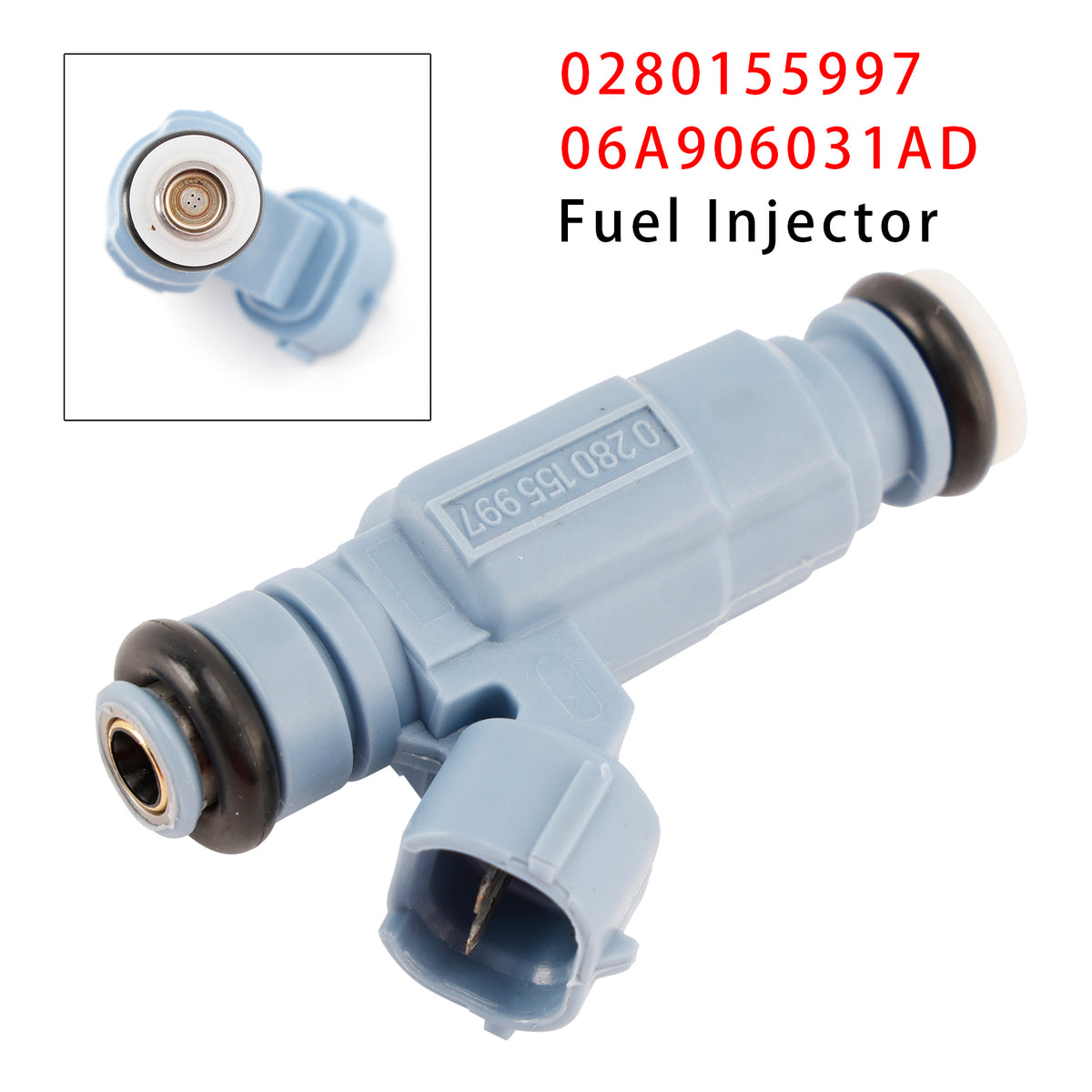VW Audi Seat Skoda 0280155997 06A906031AD 1PCS Fuel Injector
