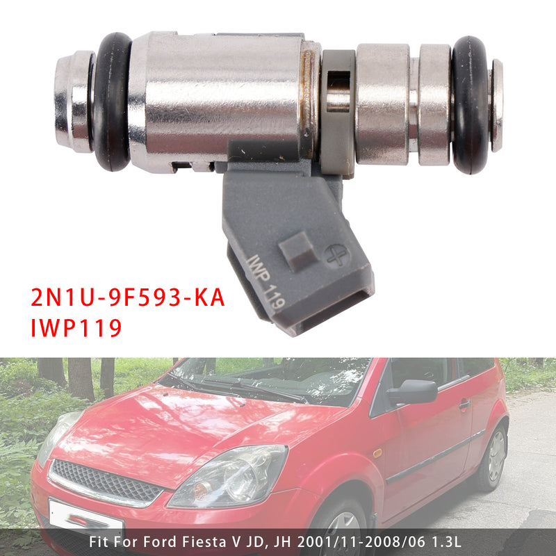Ford Fiesta V JD JH KA 1.3L 2N1U-9F593-KA IWP119 1PCS Fuel Injector