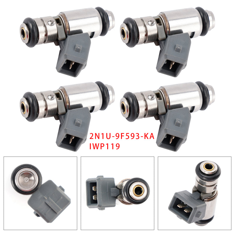 Ford Fiesta V JD JH KA 1.3L 2N1U-9F593-KA IWP119 4PCS Fuel Injector