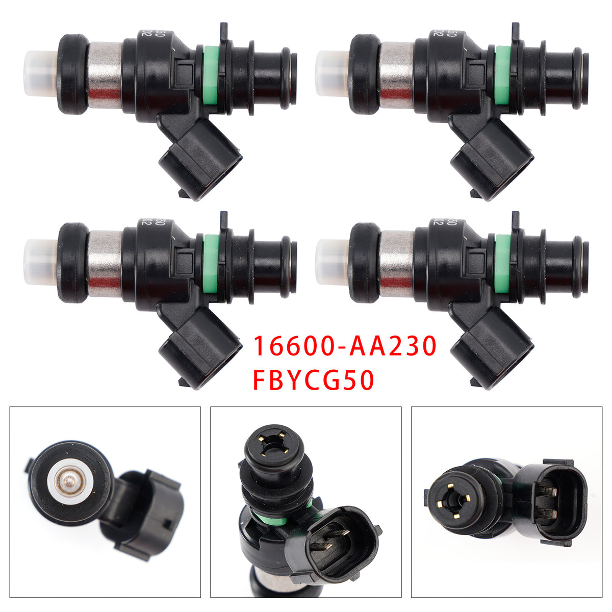 Subaru Forester Impreza Legacy 2.0L 16600-AA230 FBYCG50 4PCS Fuel Injector