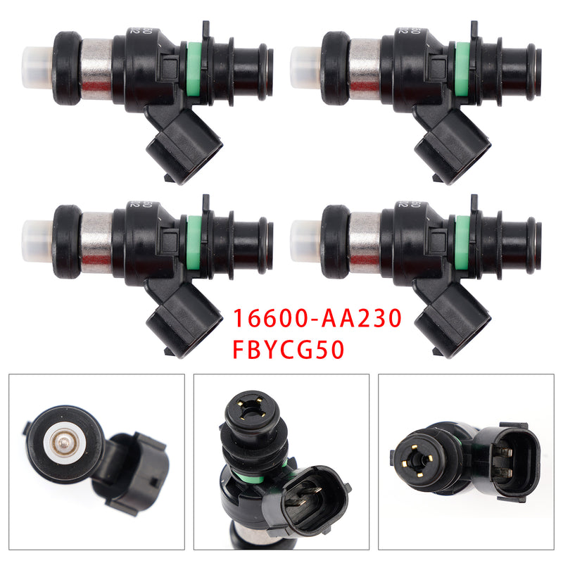 Subaru Forester Impreza Legacy 2.0L 16600-AA230 FBYCG50 4PCS Fuel Injector