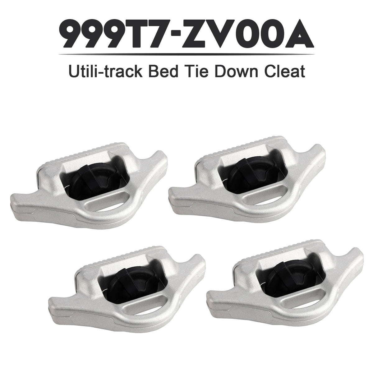 4 Pcs Utili-track Bed Tie Down Cleat 999T7-ZV00A for Nissan Frontier 2005-2025