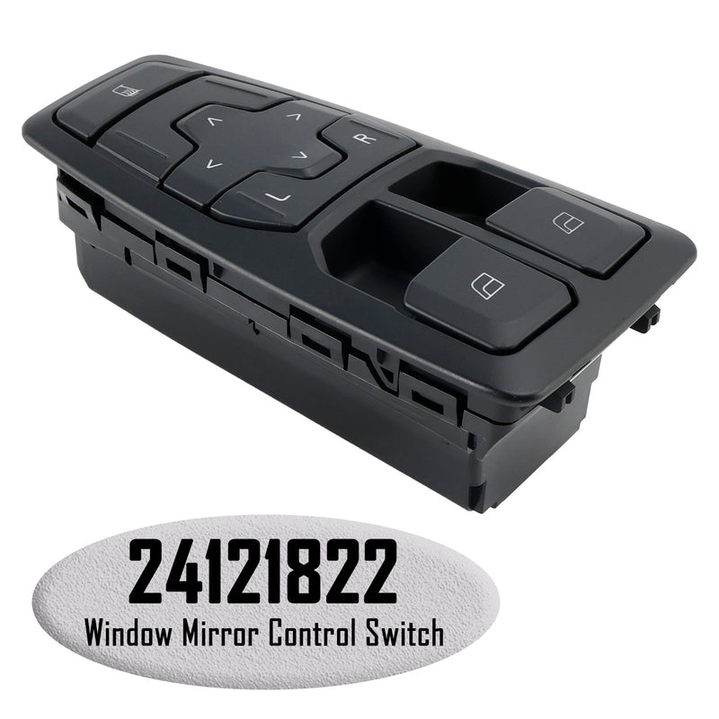 Window and Mirror Control Switch 24121822 242017700 24533442 for Volvo VNL GEN 3