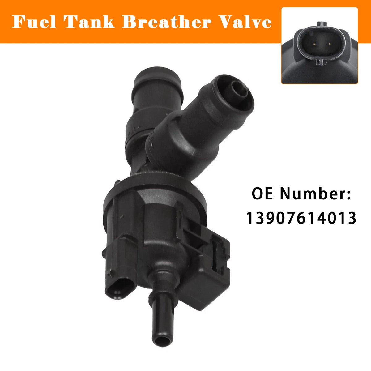 Vapor Canister Purge Solenoid 13907614013 for BMW X1 X2 228i M235i MINI 2.0L