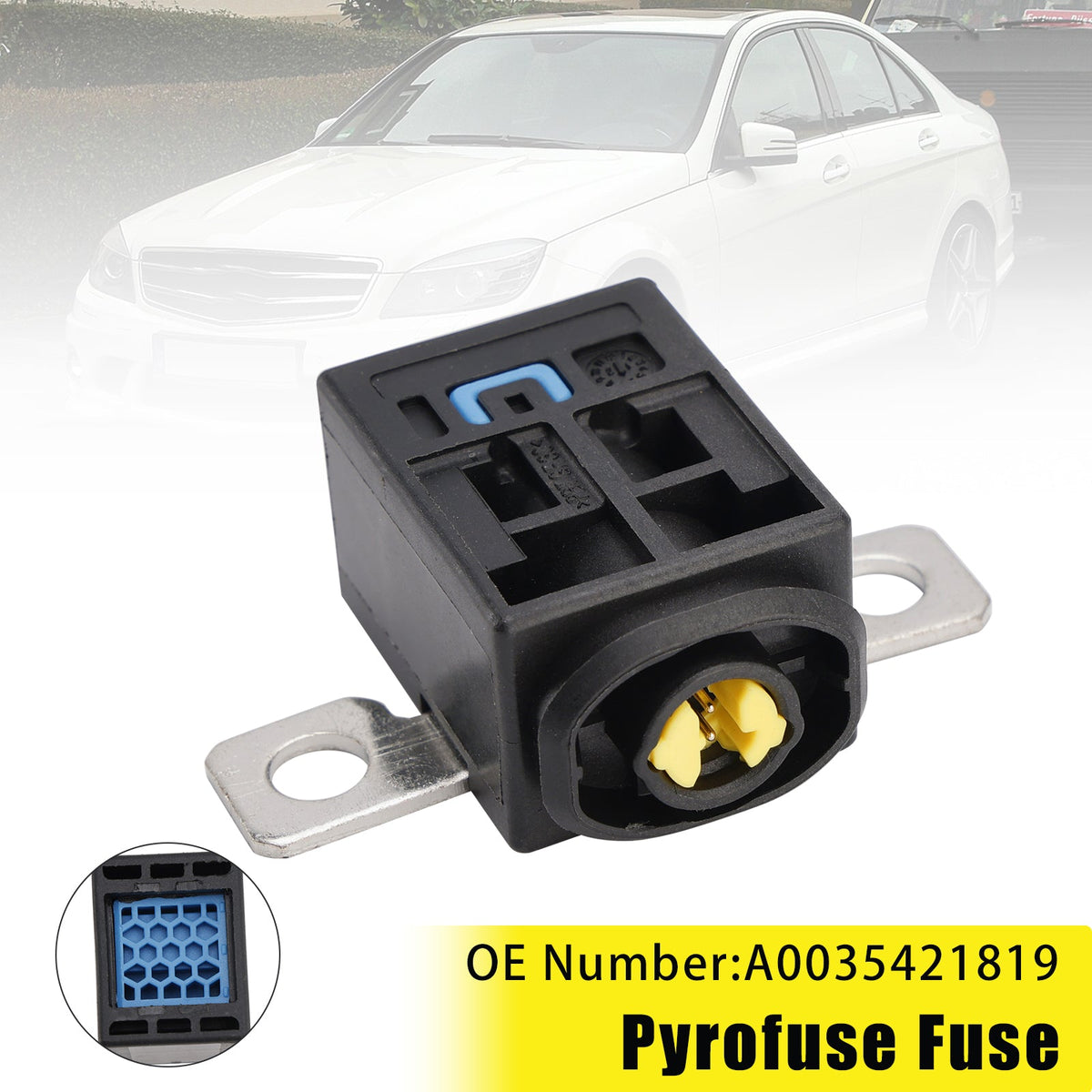 Pyrofuse Fuse A0035421819 For Mercedes-Benz GL X166 GLE W166 GLK X204