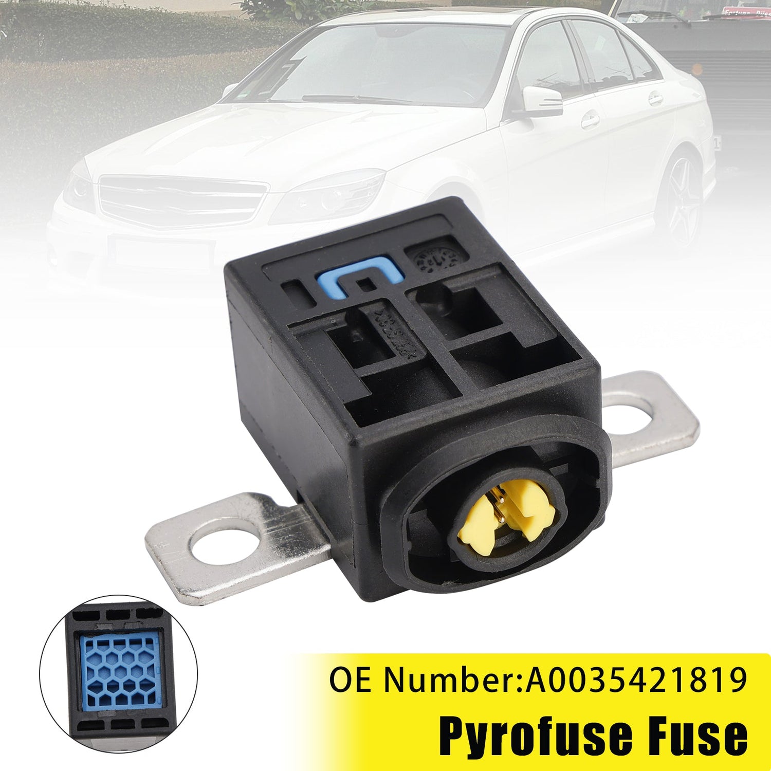 Pyrofuse Fuse A0035421819 For Mercedes-Benz GL X166 GLE W166 GLK X204