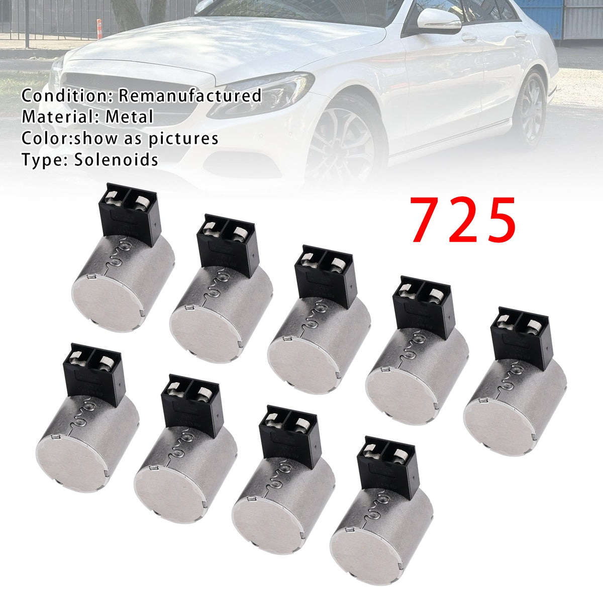 MERCEDES-BENZ C Class 9PCS 725 Transmission Solenoid Kit