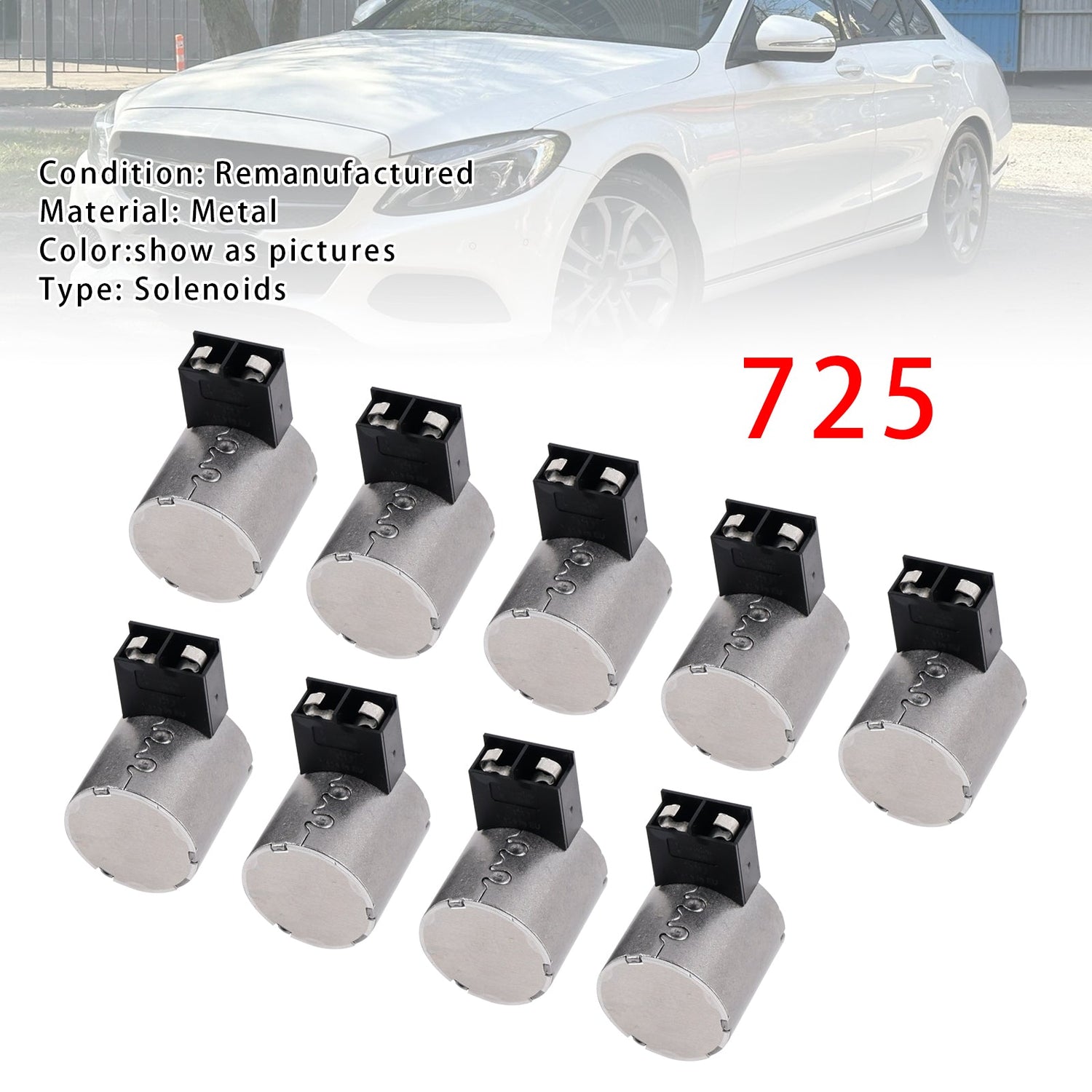 MERCEDES-BENZ C Class 9PCS 725 Transmission Solenoid Kit