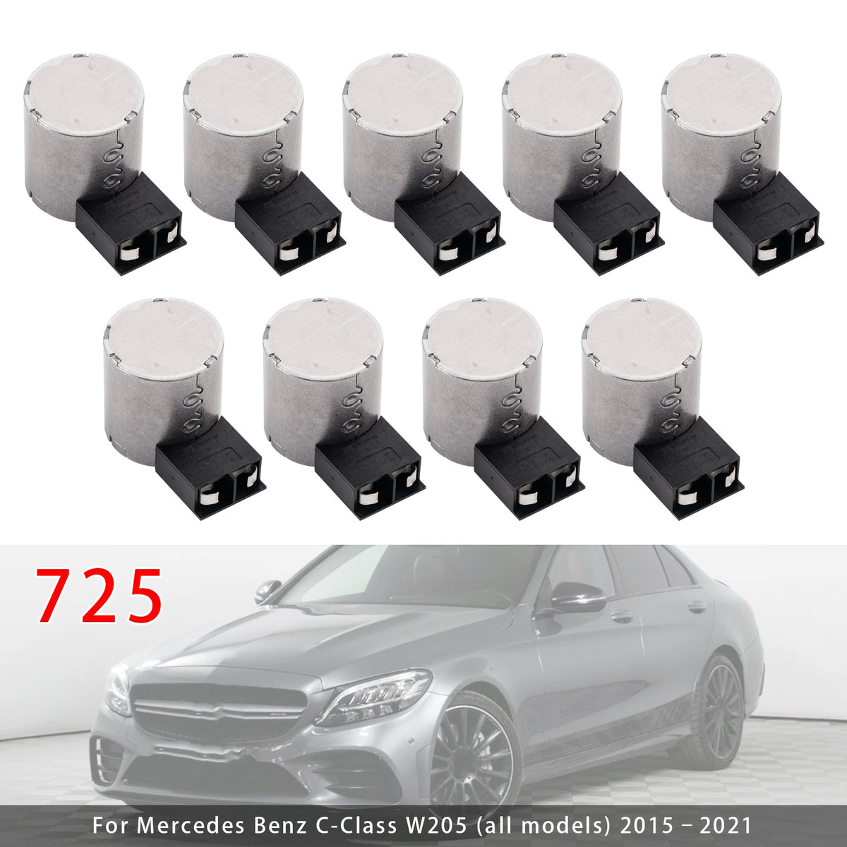 MERCEDES-BENZ C Class 9PCS 725 Transmission Solenoid Kit