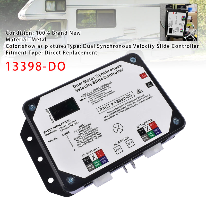 13398-D0 Dual Motor Synchronous Velocity Slide Controller For Lippert V-Sync II