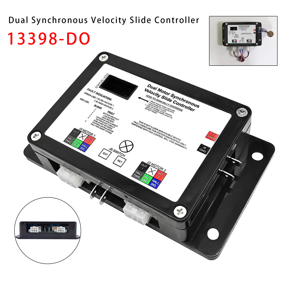13398-D0 Dual Motor Synchronous Velocity Slide Controller For Lippert V-Sync II