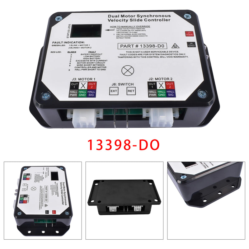 13398-D0 Dual Motor Synchronous Velocity Slide Controller For Lippert V-Sync II