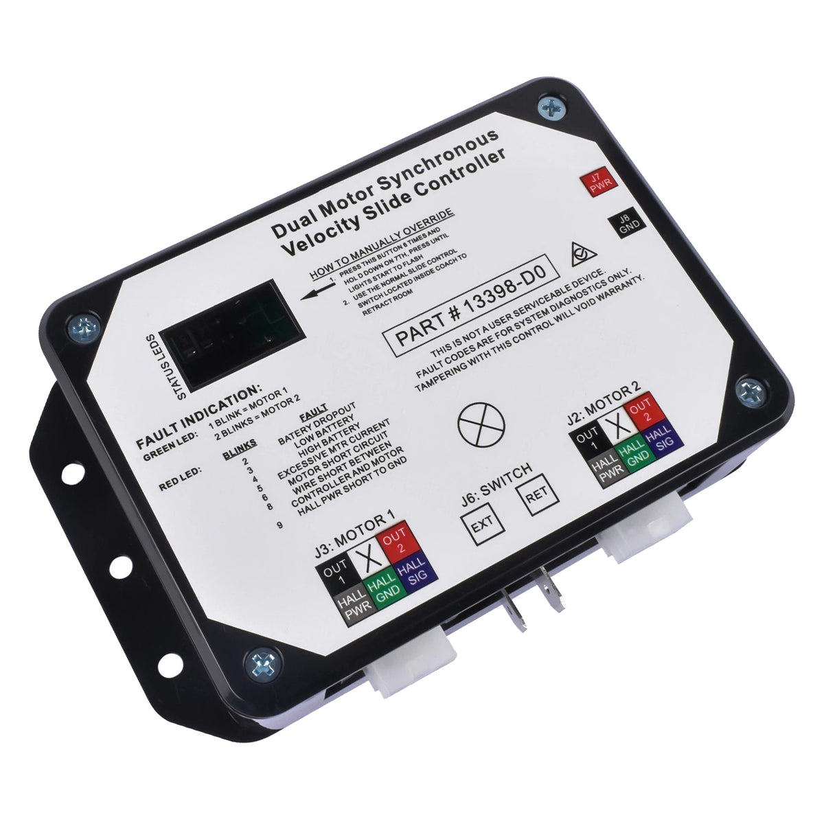 13398-D0 Dual Motor Synchronous Velocity Slide Controller For Lippert V-Sync II