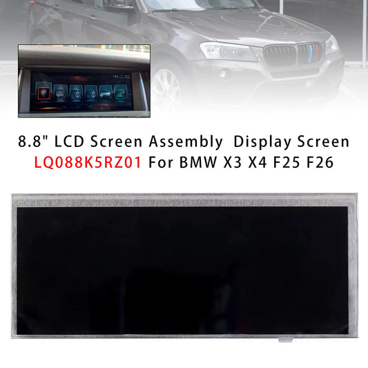 8.8" LCD Screen Assembly  Display Screen LQ088K5RZ01 For BMW X3 X4 F25 F26