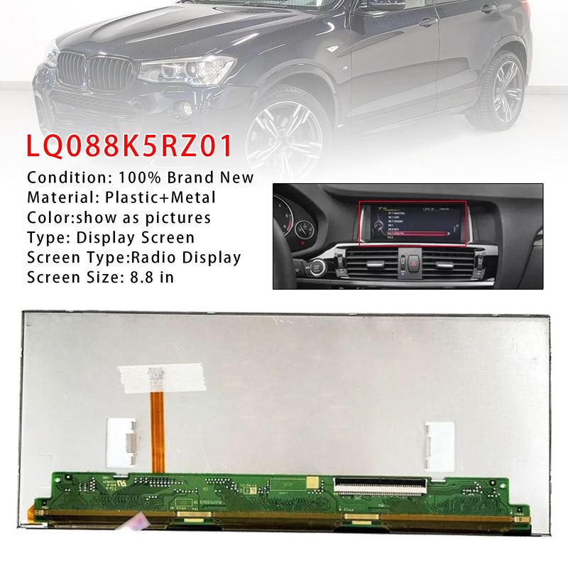 8.8" LCD Screen Assembly  Display Screen LQ088K5RZ01 For BMW X3 X4 F25 F26