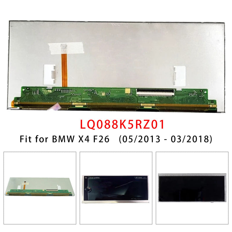 BMW X3 X4 F25 F26 8.8" LQ088K5RZ01 LCD Screen Assembly  Display Screen