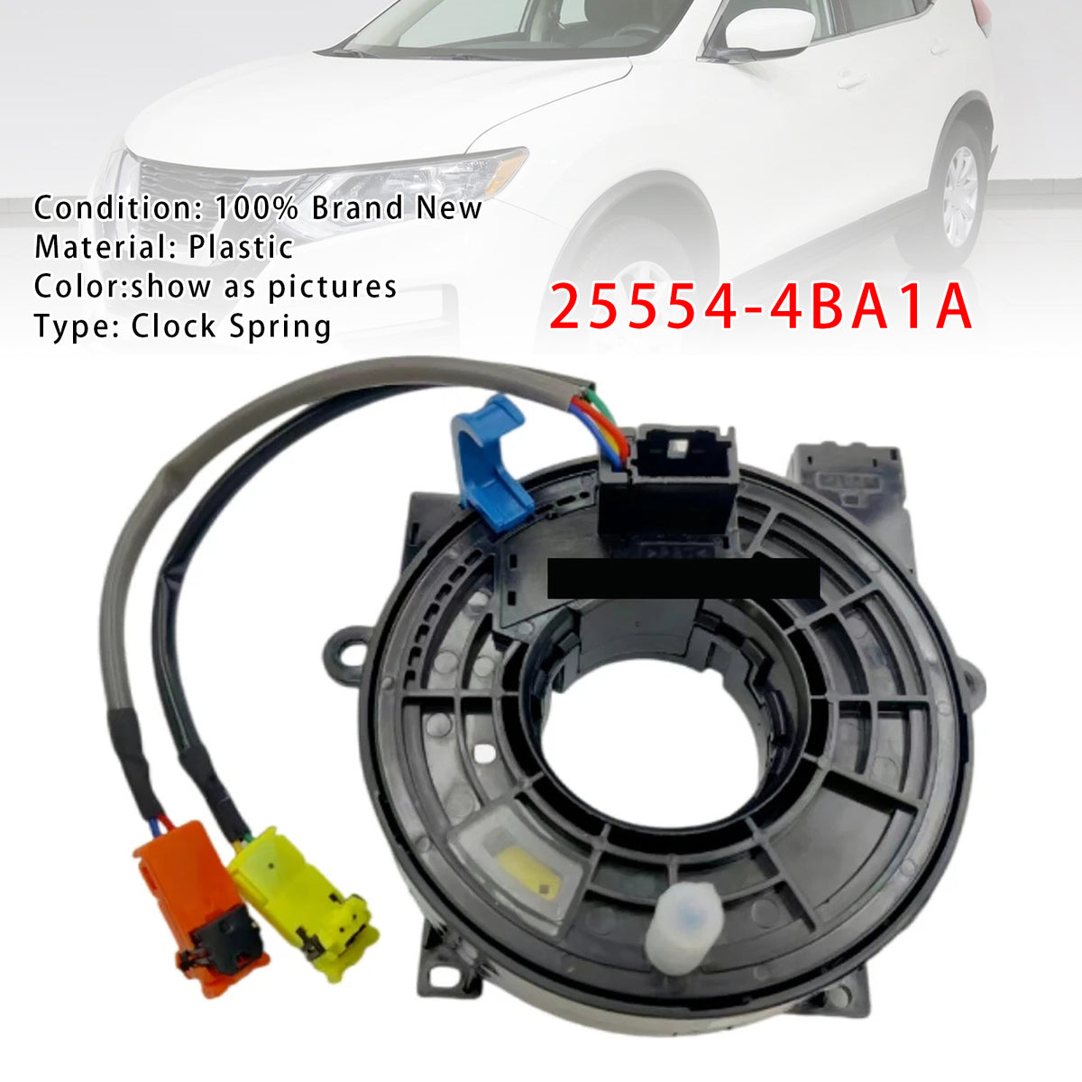 Nissan Rogue 2.0L 2.5L 2014-2020 Clock Spring 25554-4BA1A