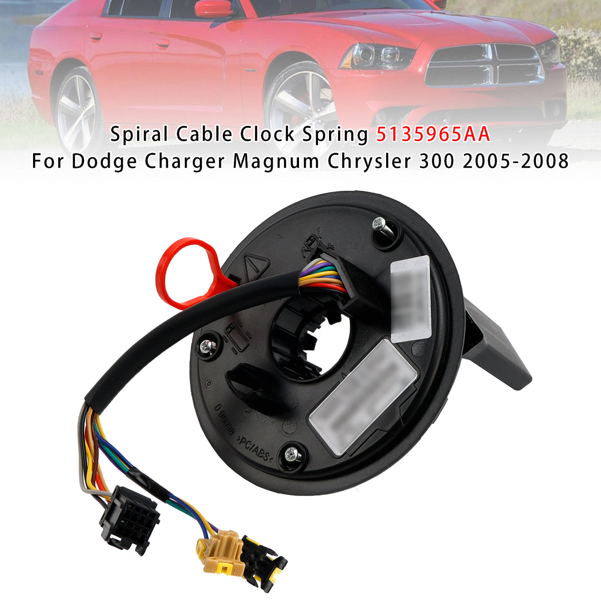 Dodge Charger Magnum Chrysler 300 2005-2008 Spiral Cable Clock Spring 5135965AA