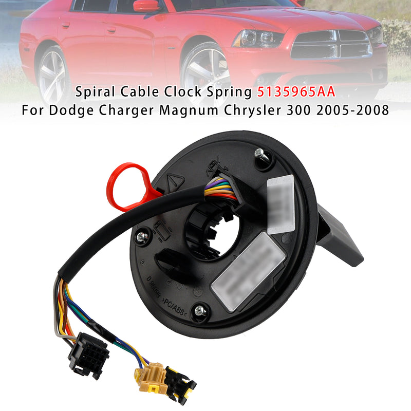 Dodge Charger Magnum Chrysler 300 2005-2008 Spiral Cable Clock Spring 5135965AA