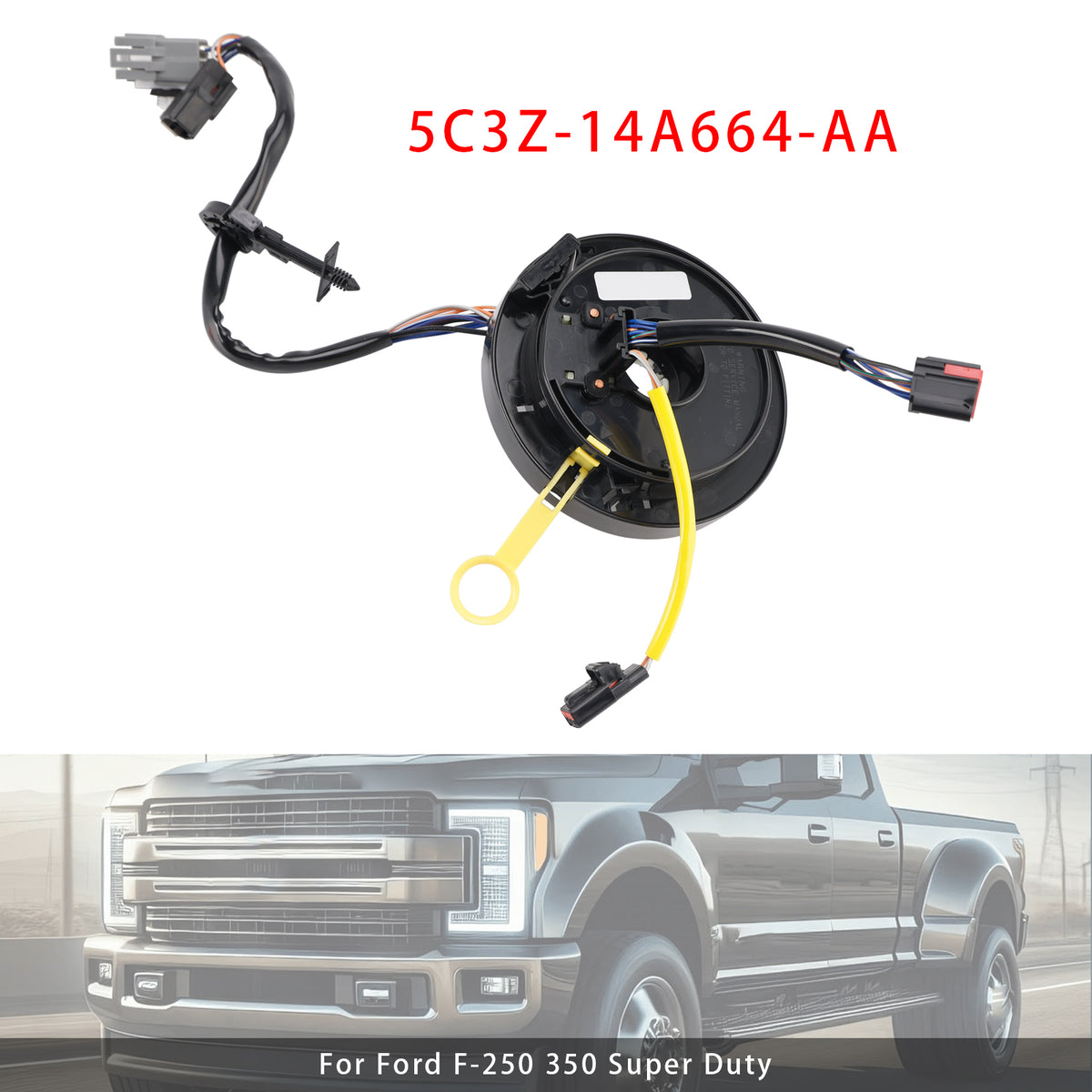Ford F-250 350 Super Duty 5C3Z-14A664-AA Steering Wheel Reel Clock Spring