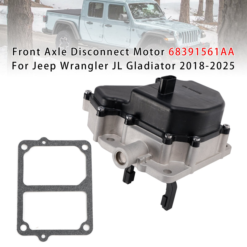 68391561AA Front Axle Disconnect Motor For Jeep Wrangler JL Gladiator 2018-2025