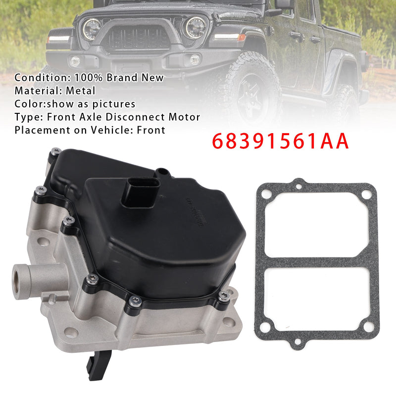 2018-2025 Jeep Wrangler JL Gladiator 68391561AA Front Axle Disconnect Motor