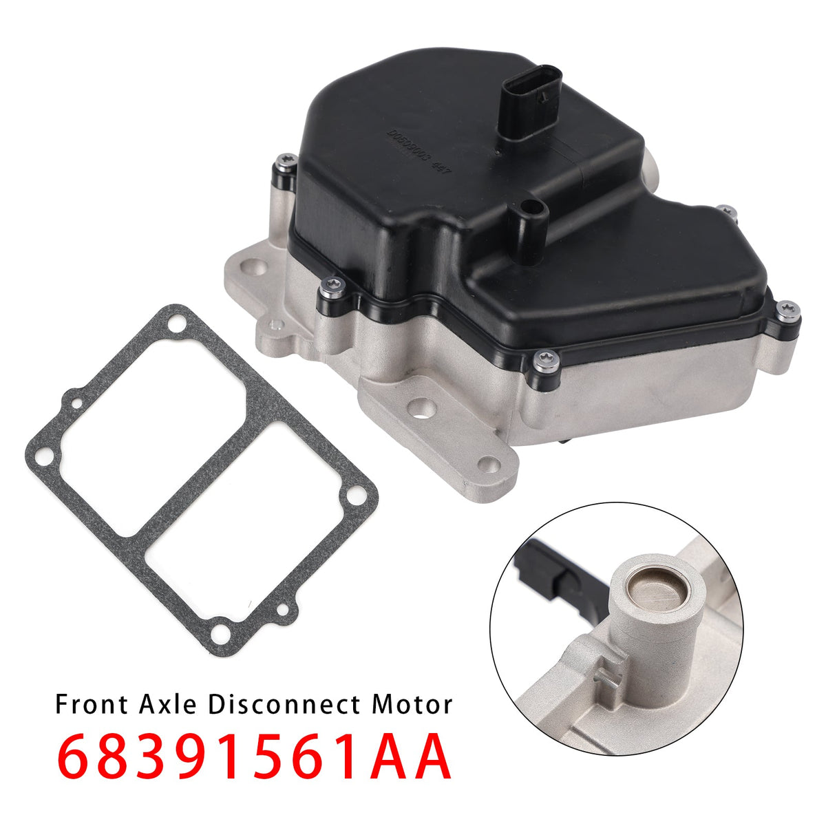 68391561AA Front Axle Disconnect Motor For Jeep Wrangler JL Gladiator 2018-2025