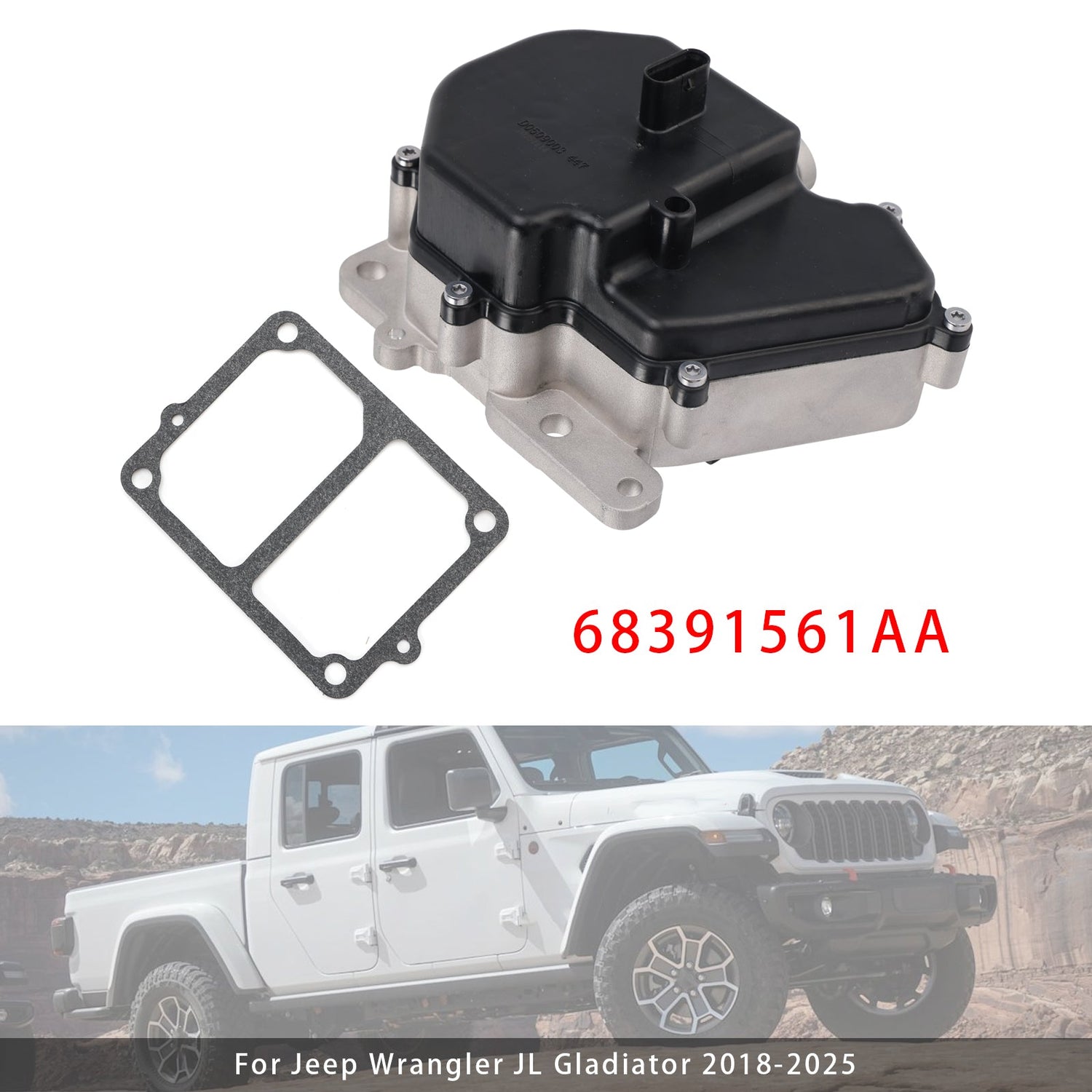 2018-2025 Jeep Wrangler JL Gladiator 68391561AA Front Axle Disconnect Motor
