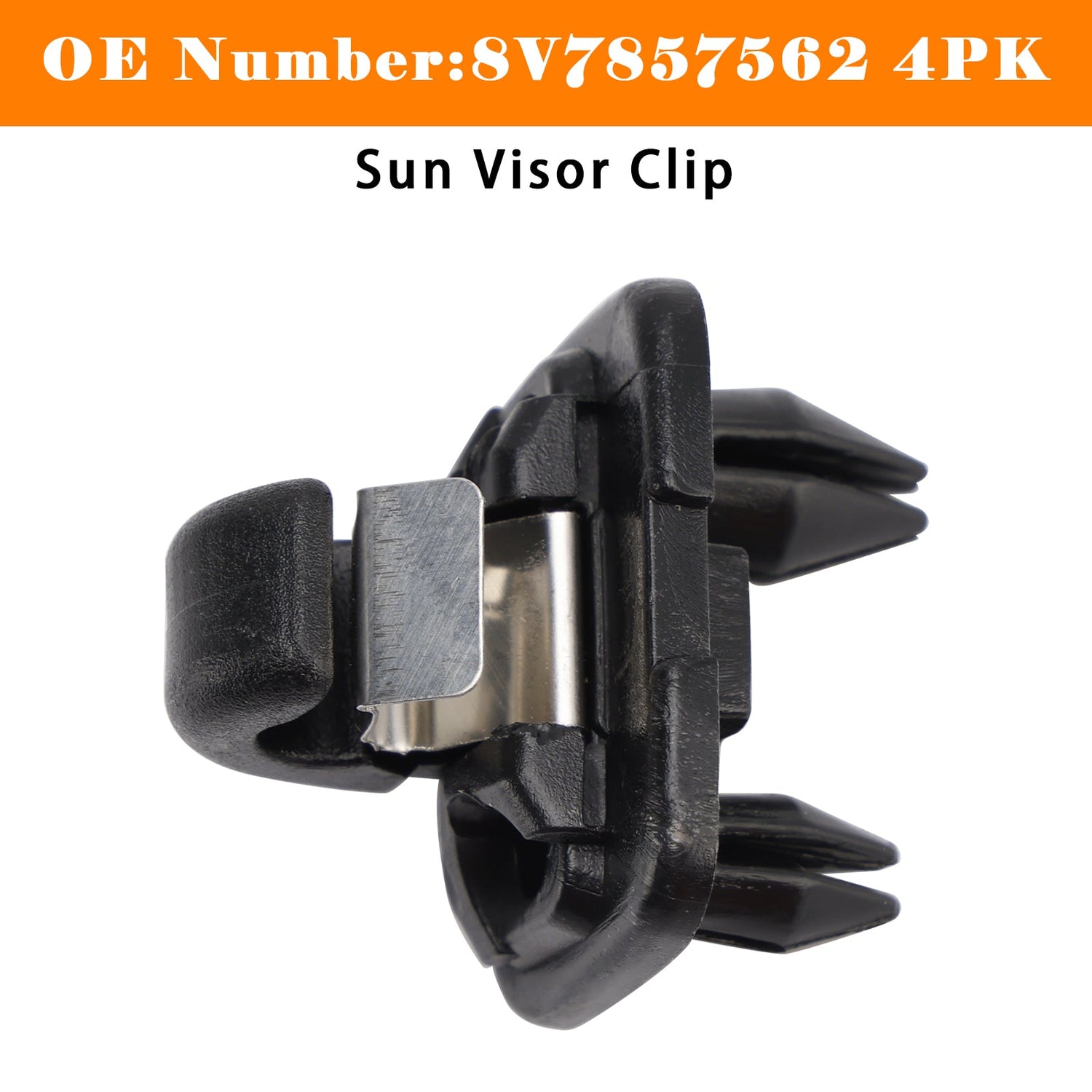 Audi A3 A5 Cabriolet TT Roadster 2017-2019 Sun Visor Clip 8V7857562 4PK