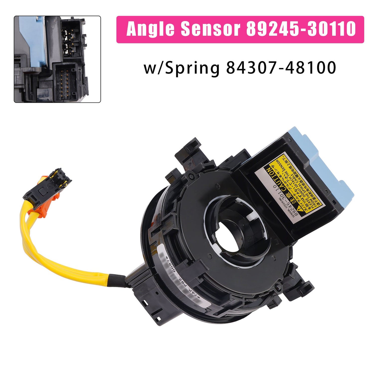 Lexus RX350 Rx450h 2013-2015 89245-30110 Steering Angle Sensor w/Spring 84307-48100
