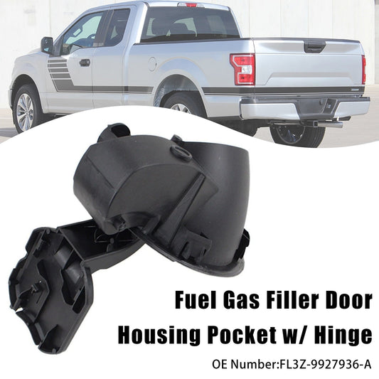 2015-2020 Ford F150 Fuel Gas Filler Door Housing Pocket w/ Hinge FL3Z-9927936-A